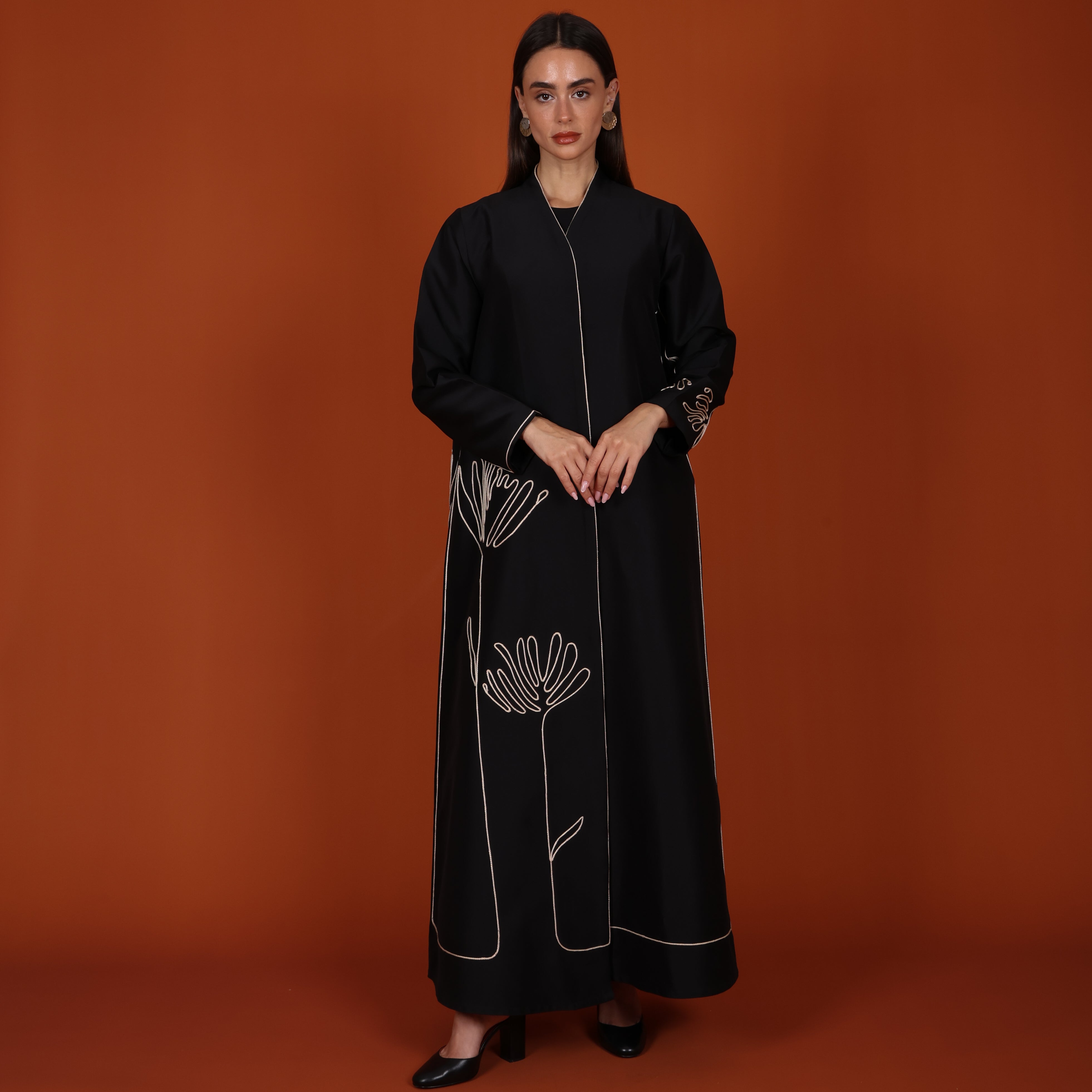 Signature Abaya- Beige