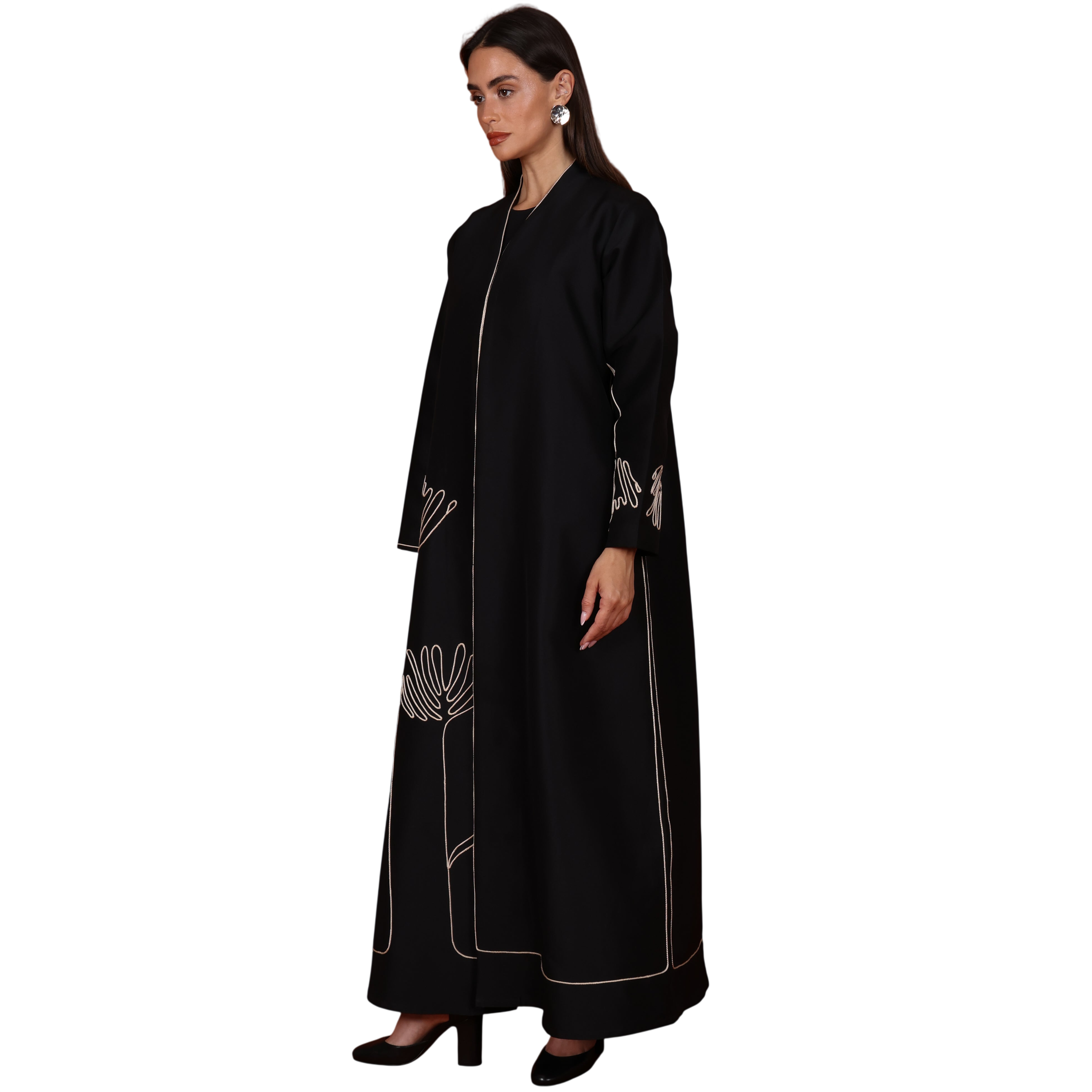 Signature Abaya- Beige