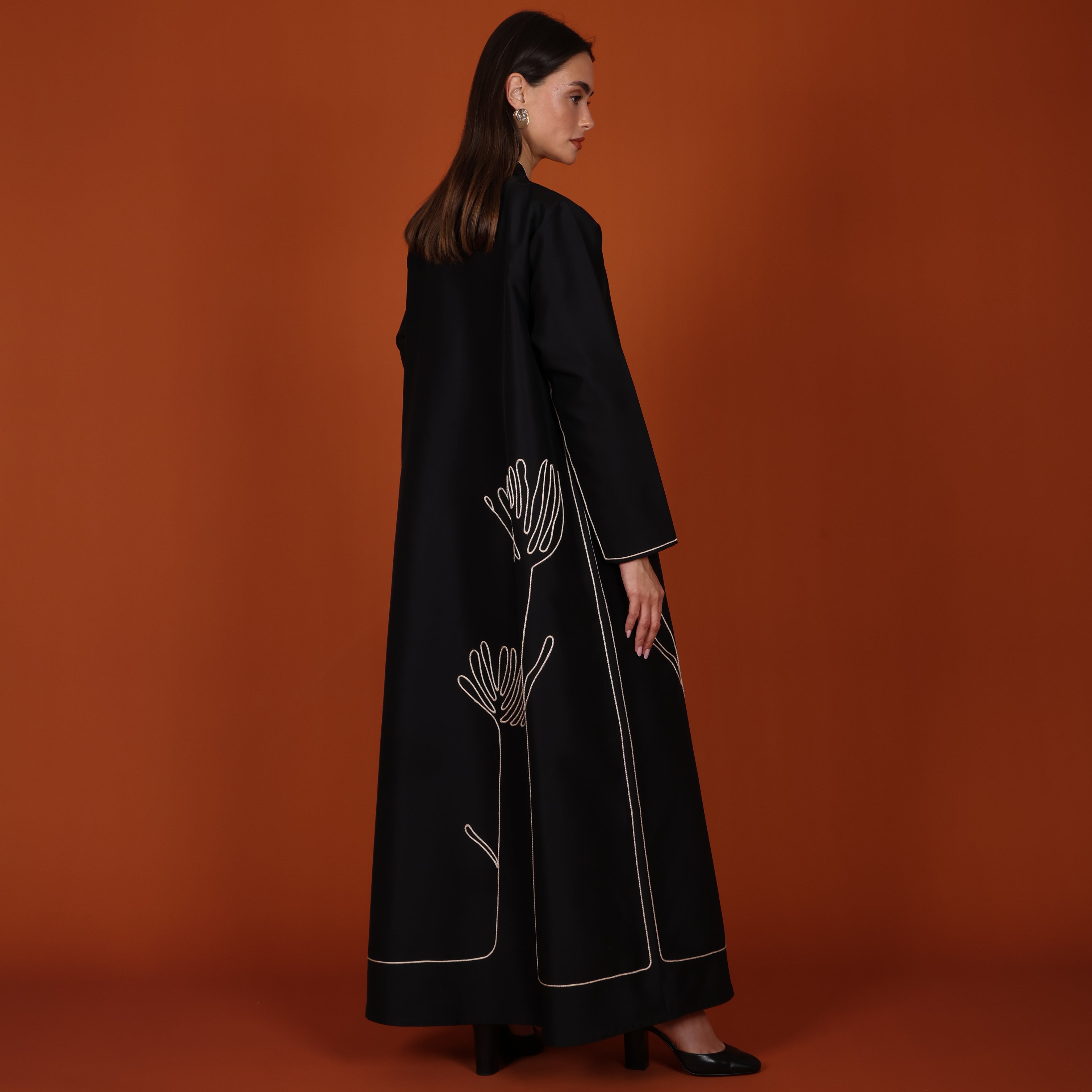 Signature Abaya- Beige