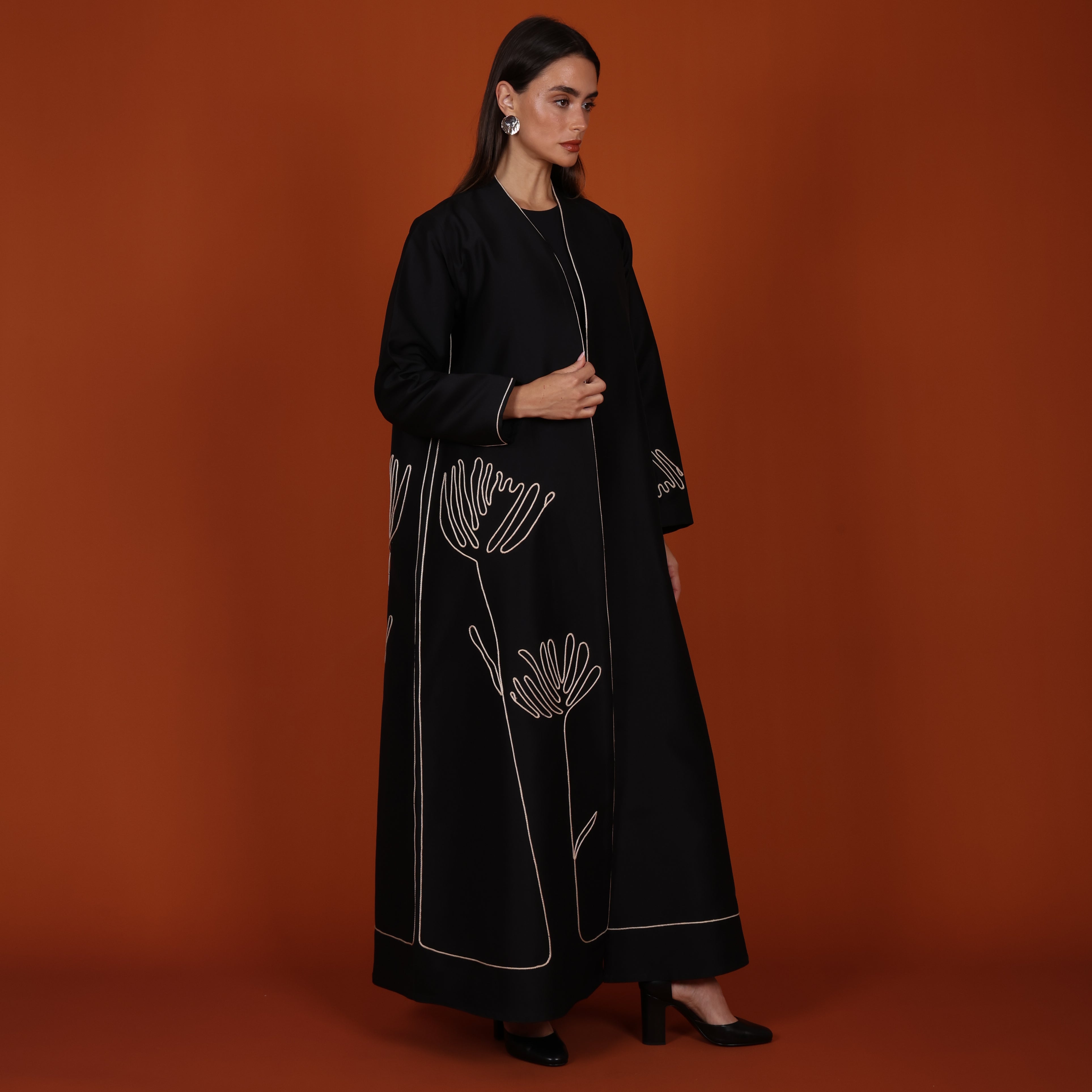 Signature Abaya- Beige