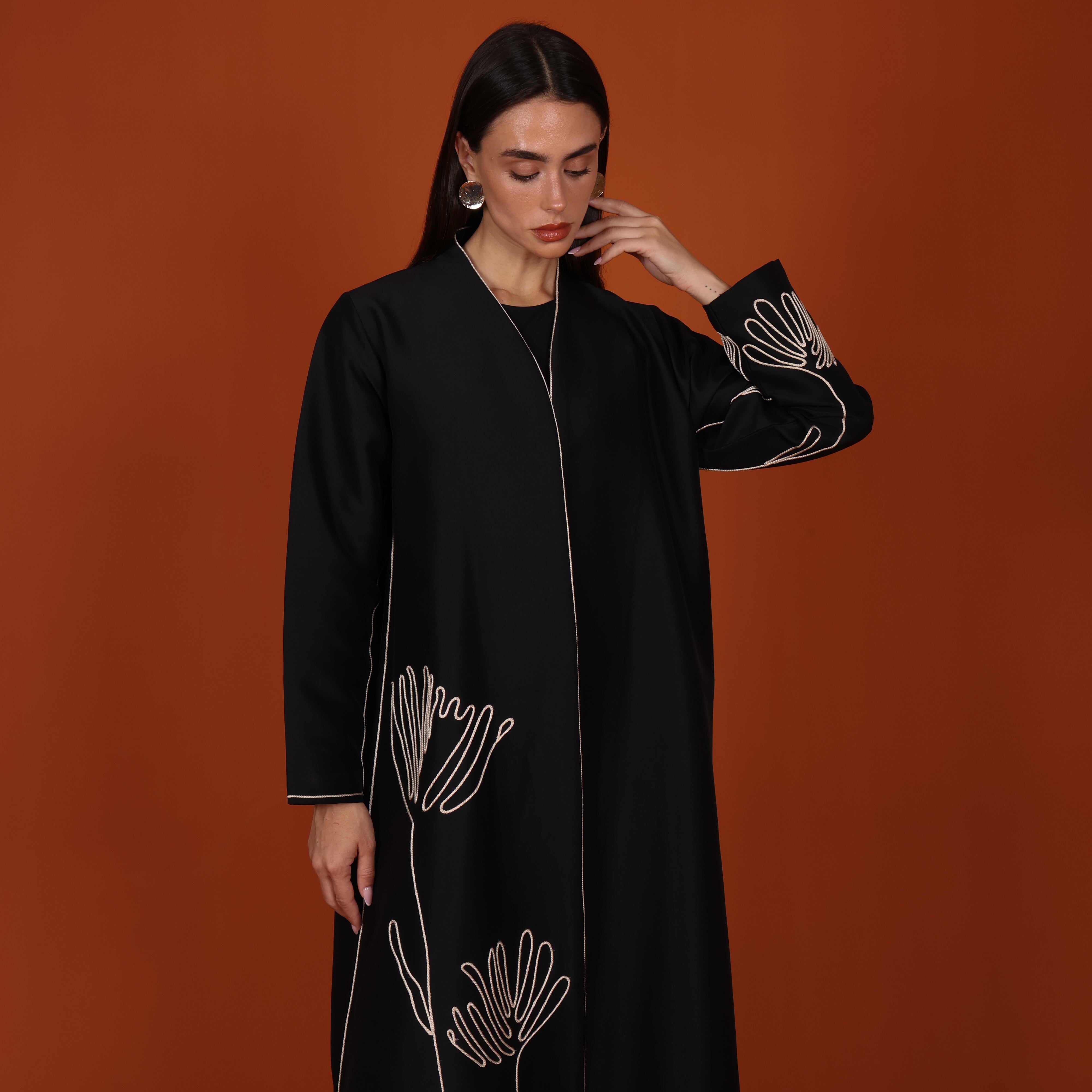 Signature Abaya- Beige