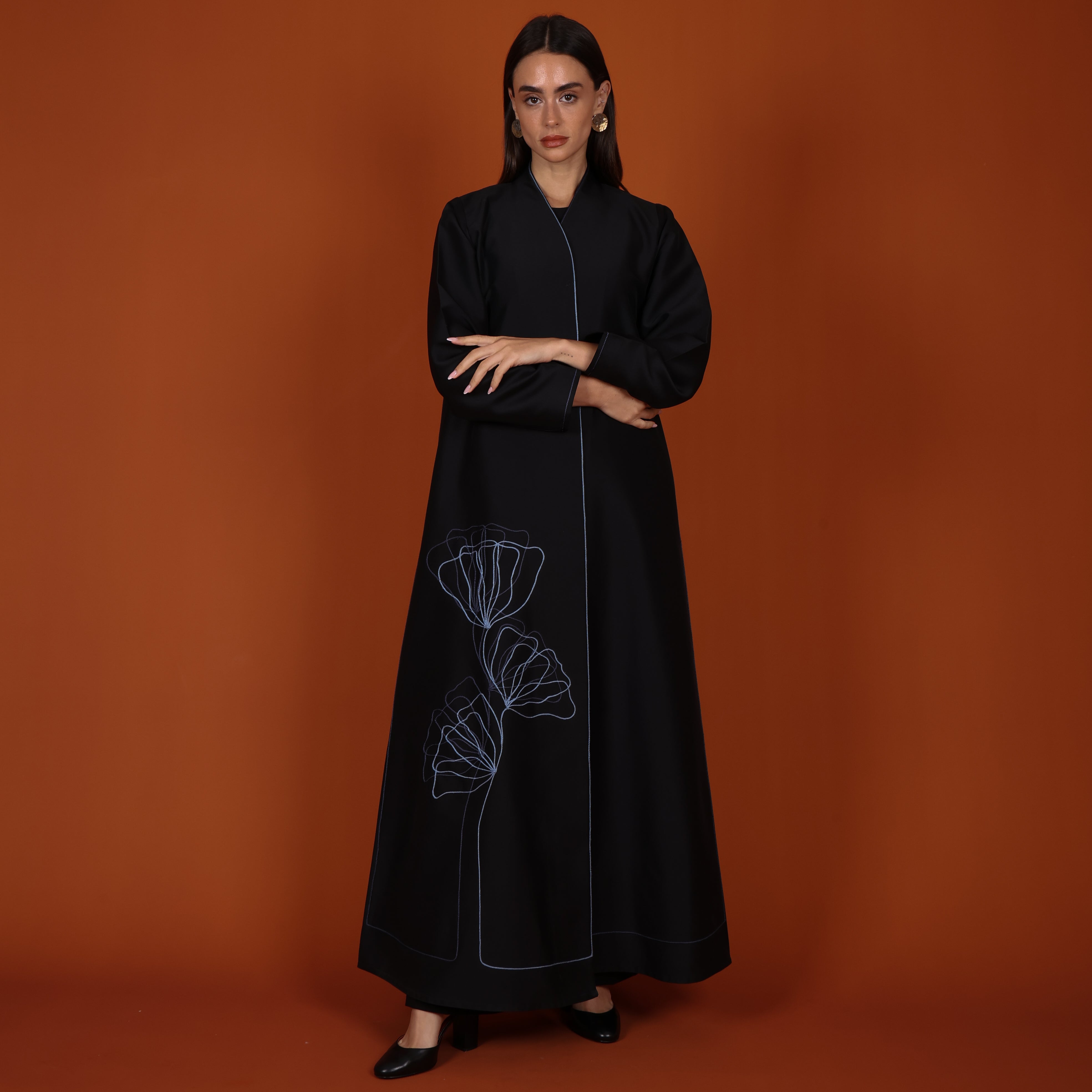 Signature Abaya- Blue