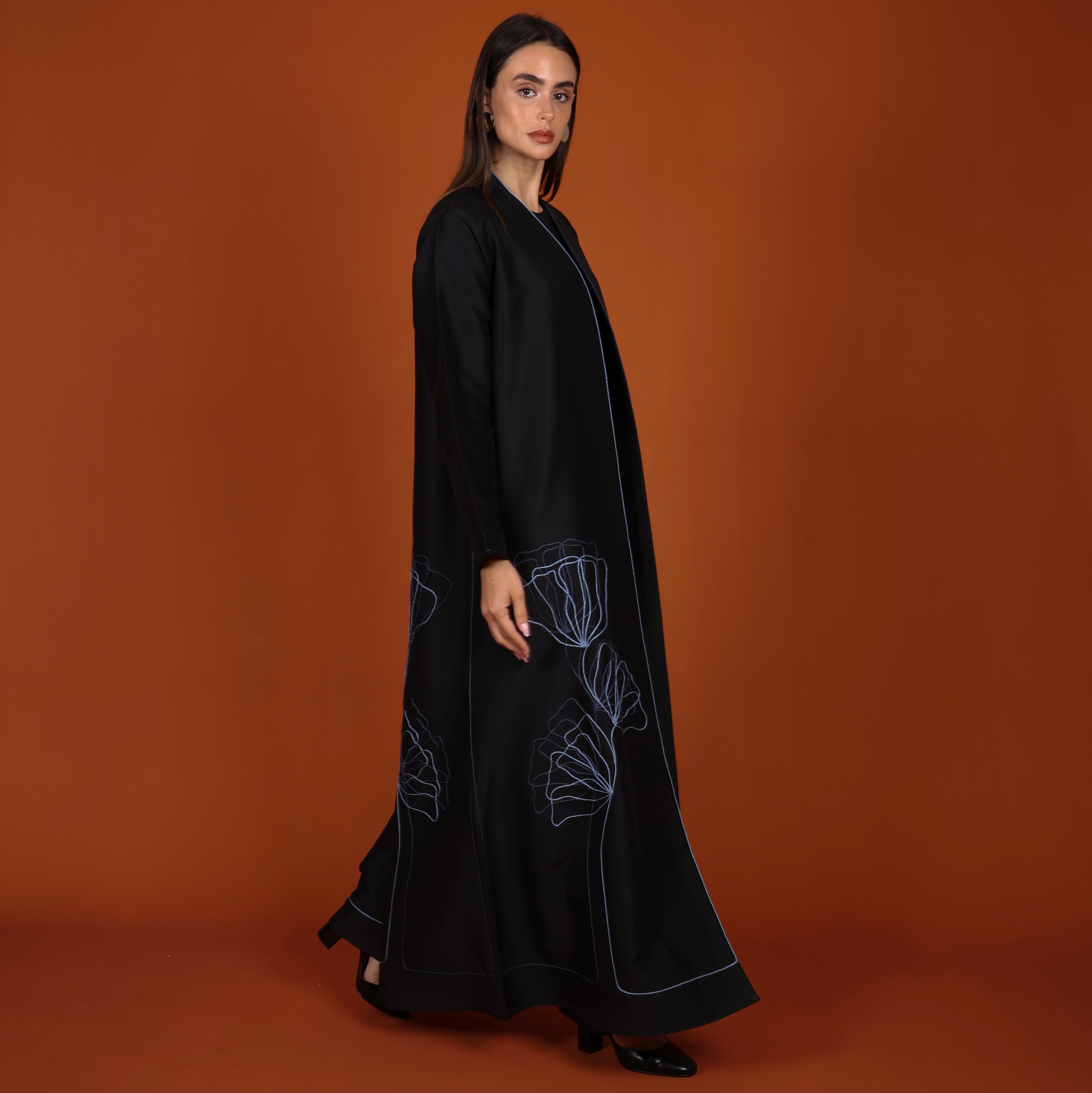 Signature Abaya- Blue