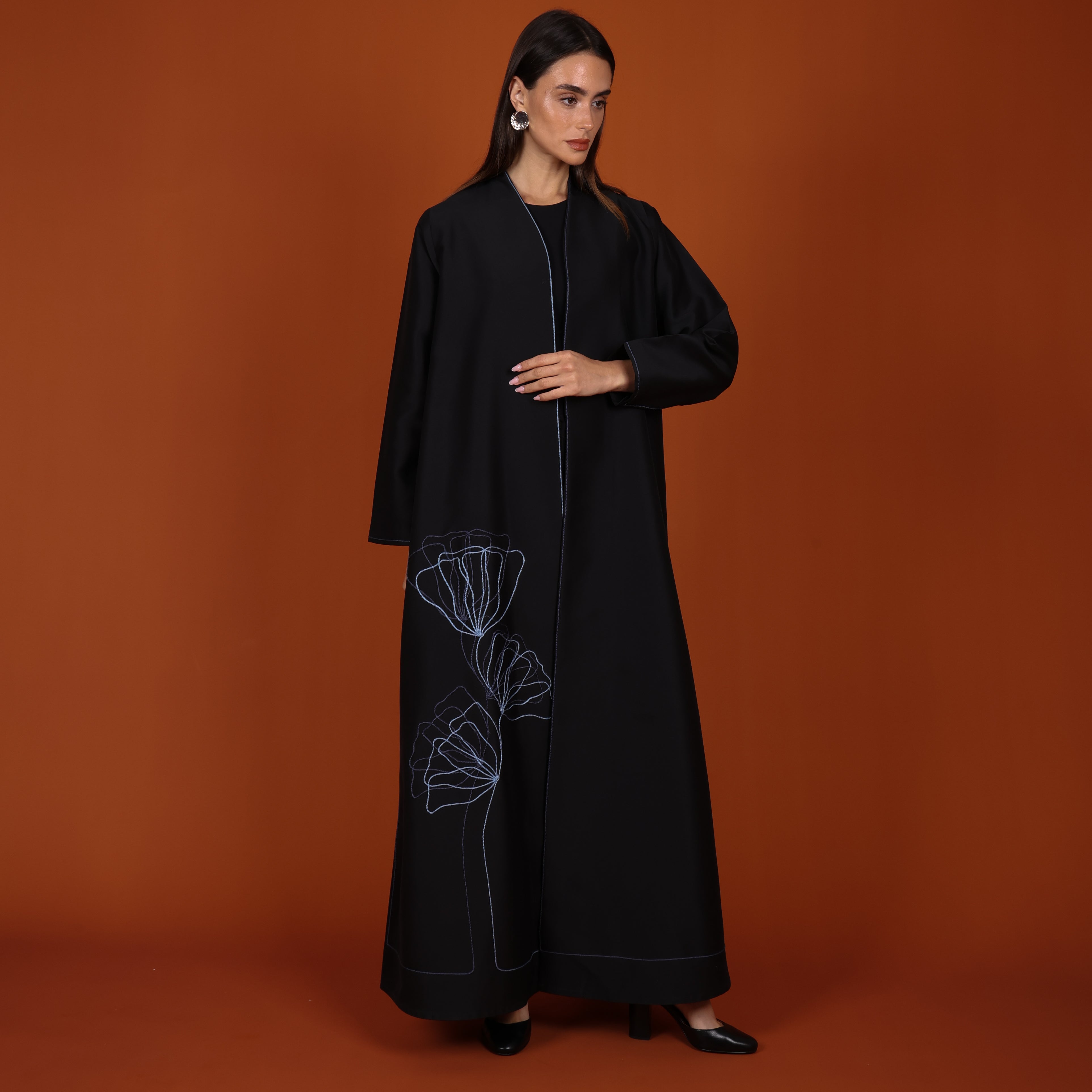 Signature Abaya- Blue