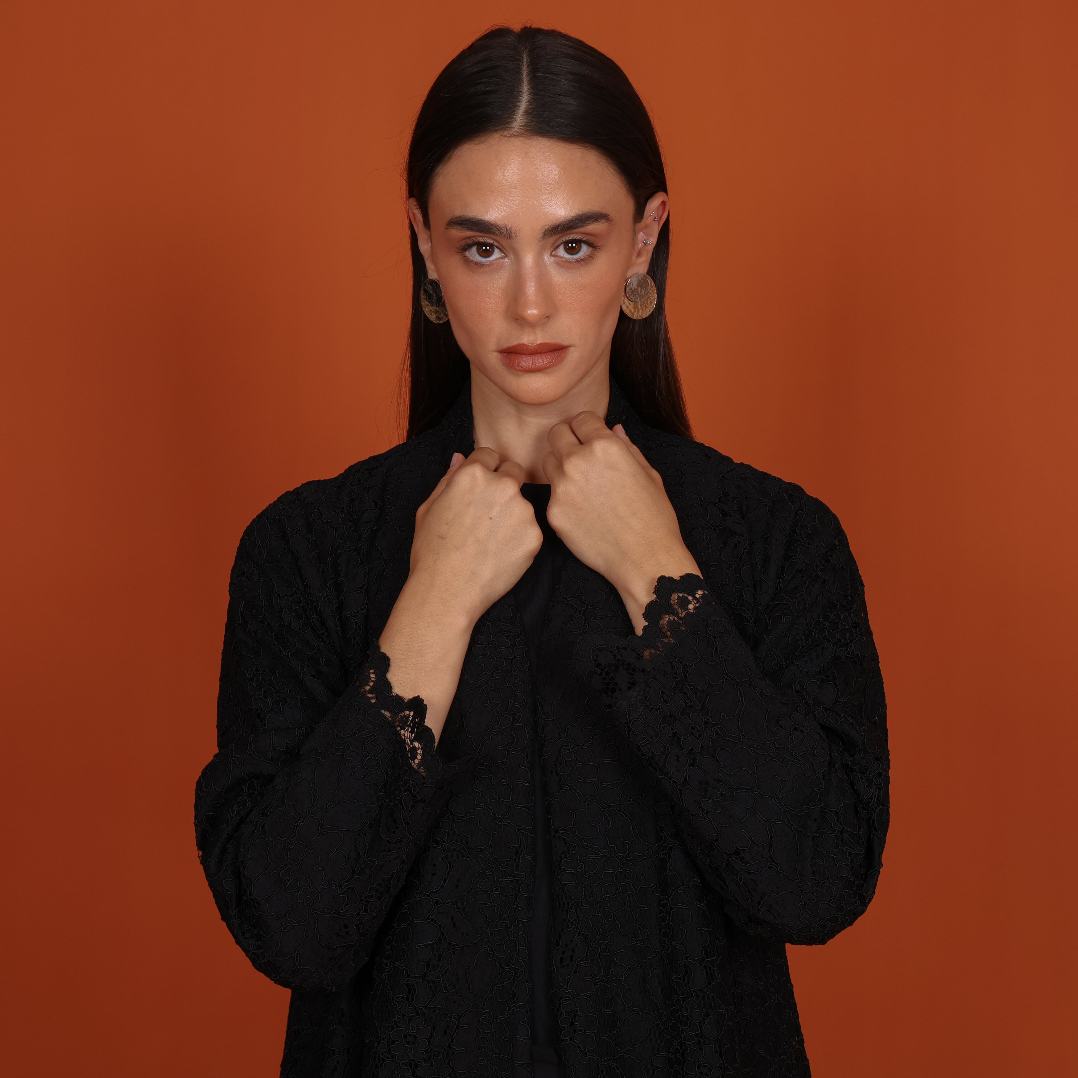 دانتيل - أسود