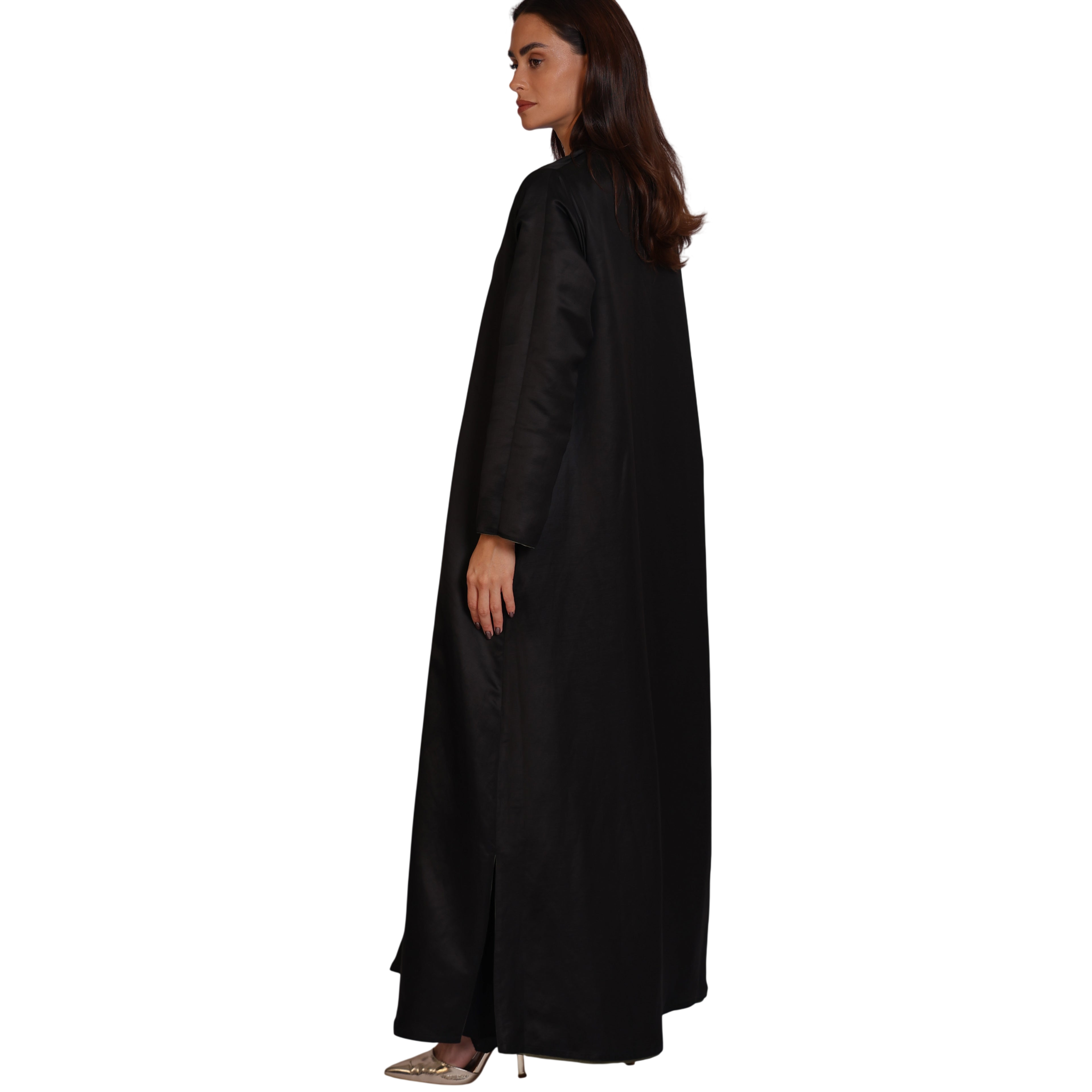 Double-Face SILK - SAGE/BLACK