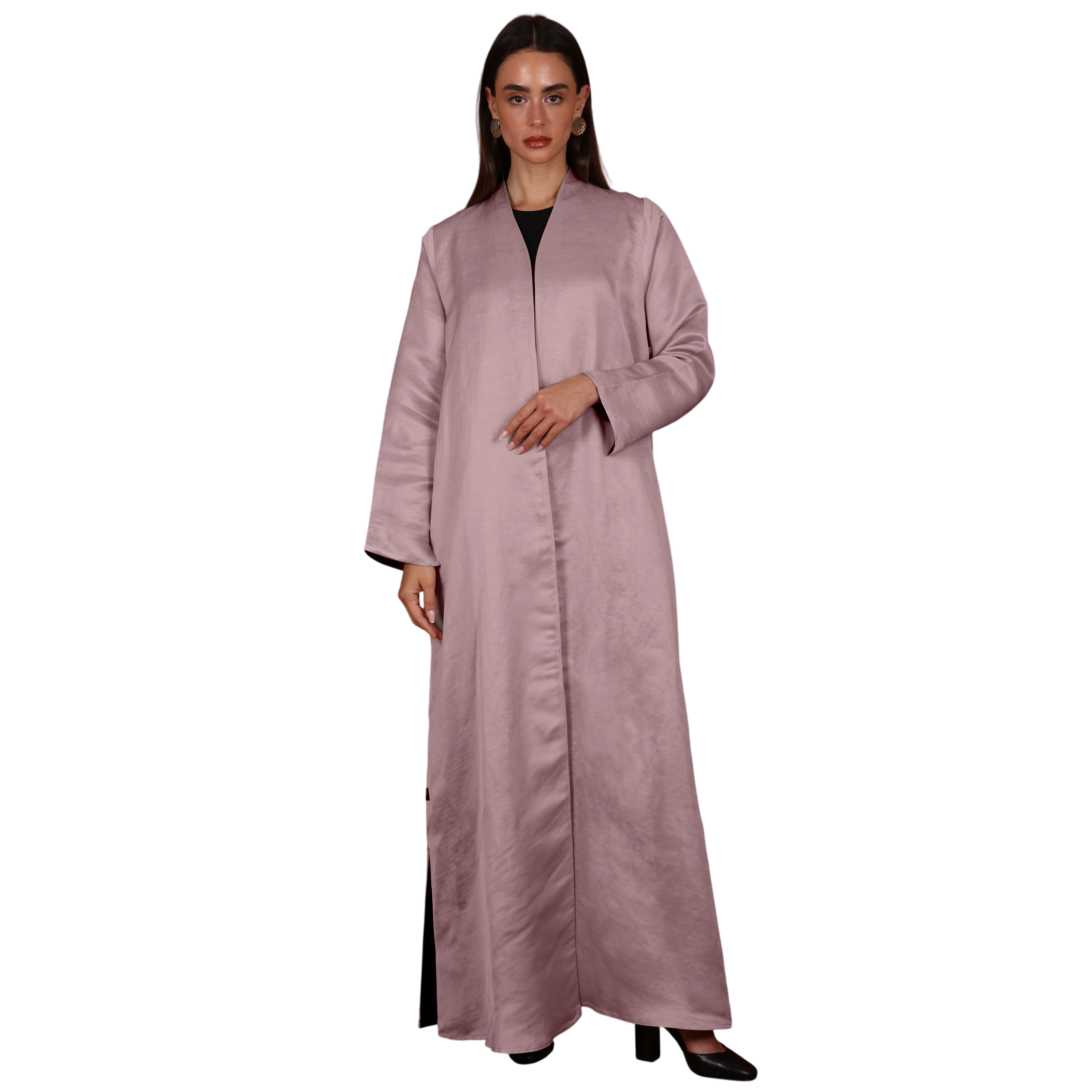 Double-Face SILK - PINK/BLACK