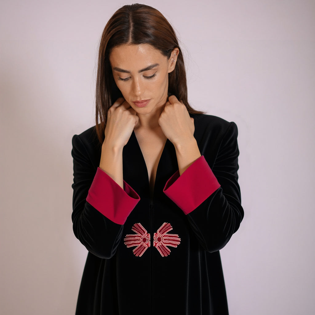 Daisy - Velvet Maroon