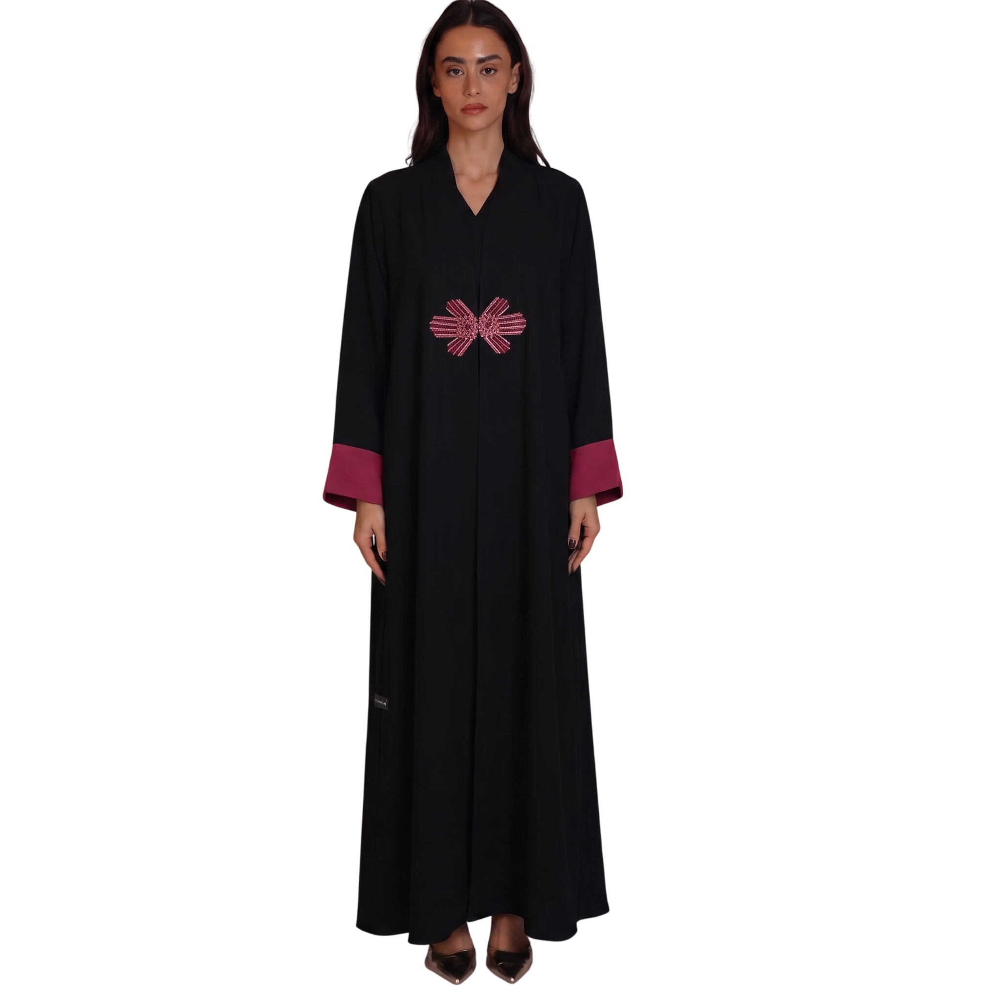 Daisy - Crepe Maroon
