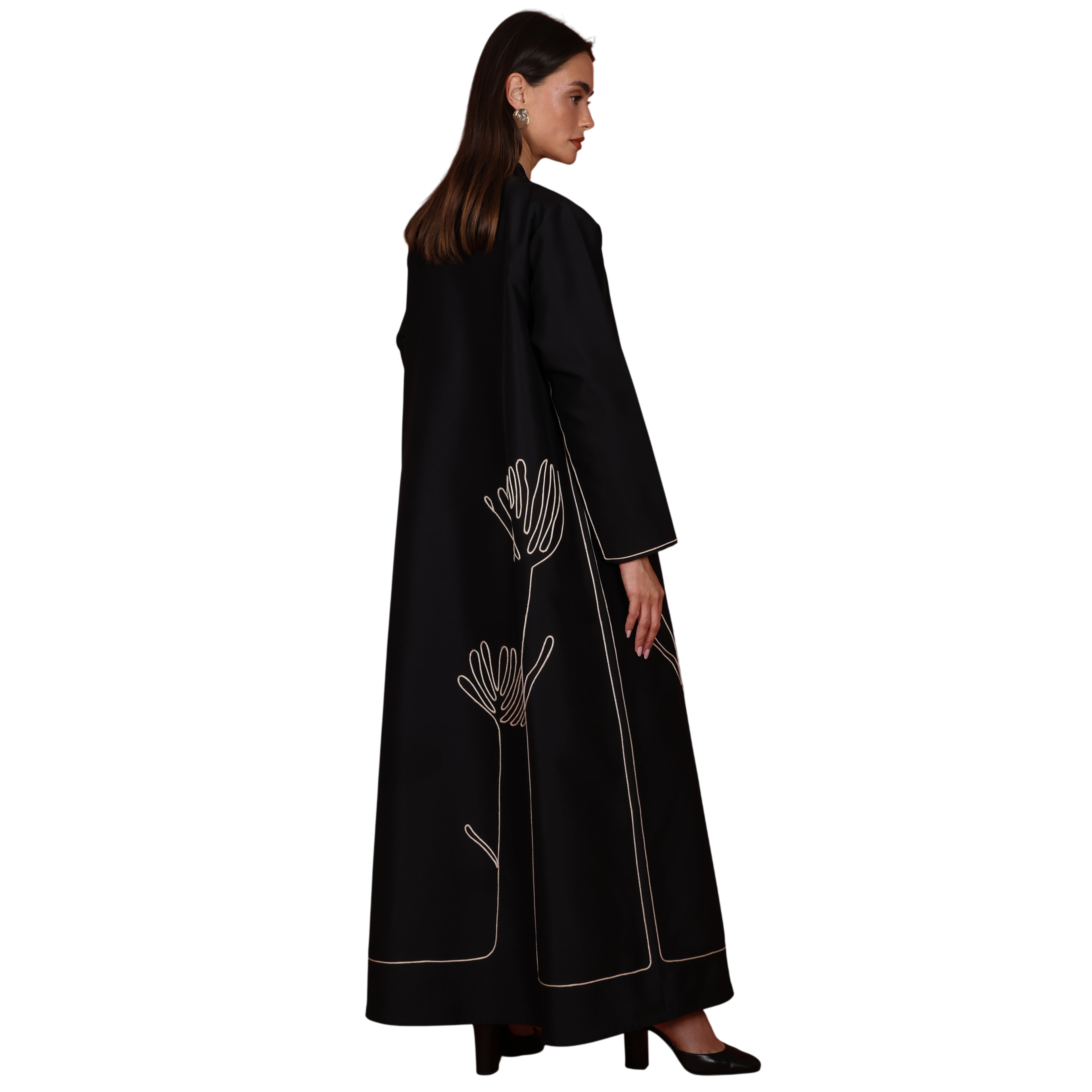 Signature Abaya- Beige