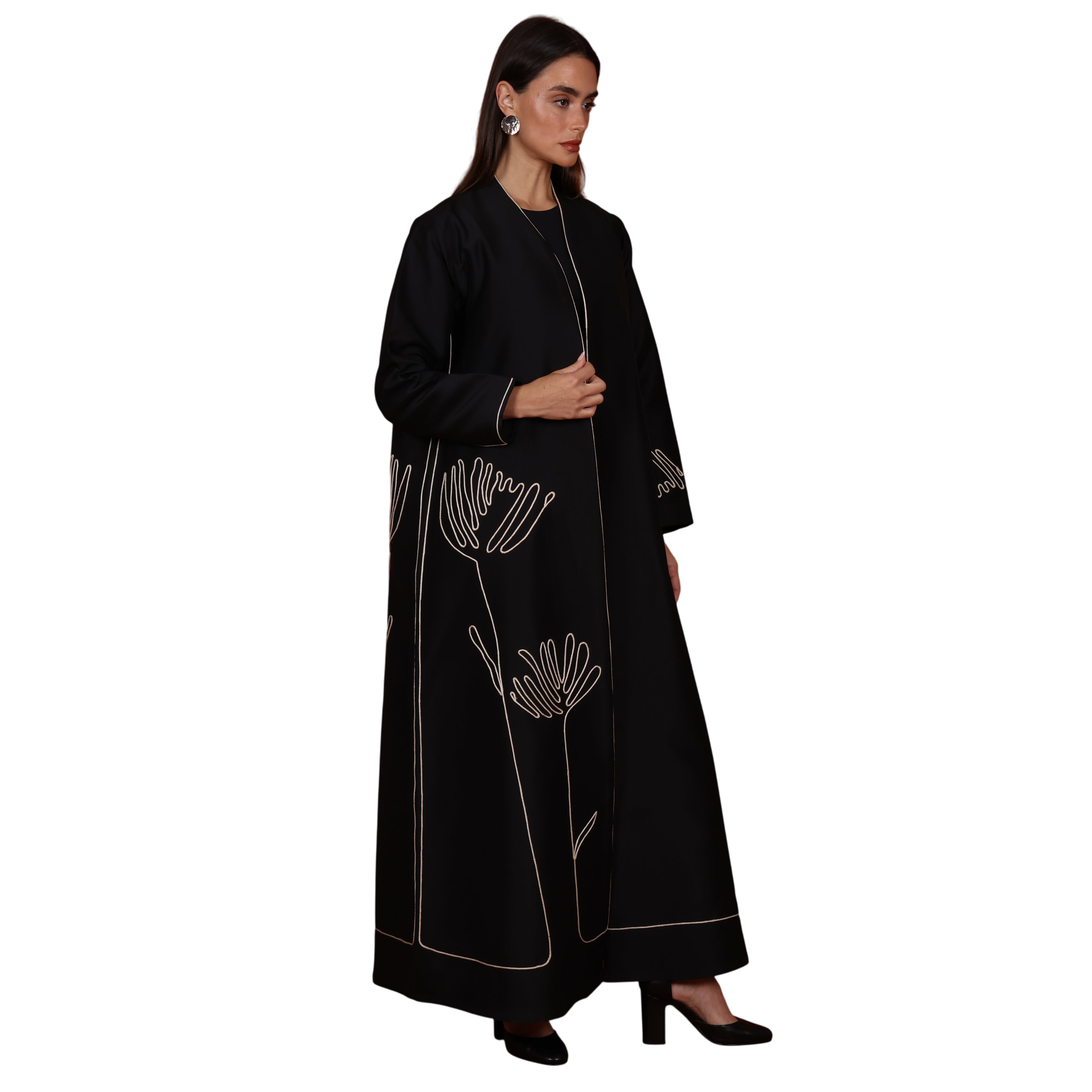 Signature Abaya- Beige