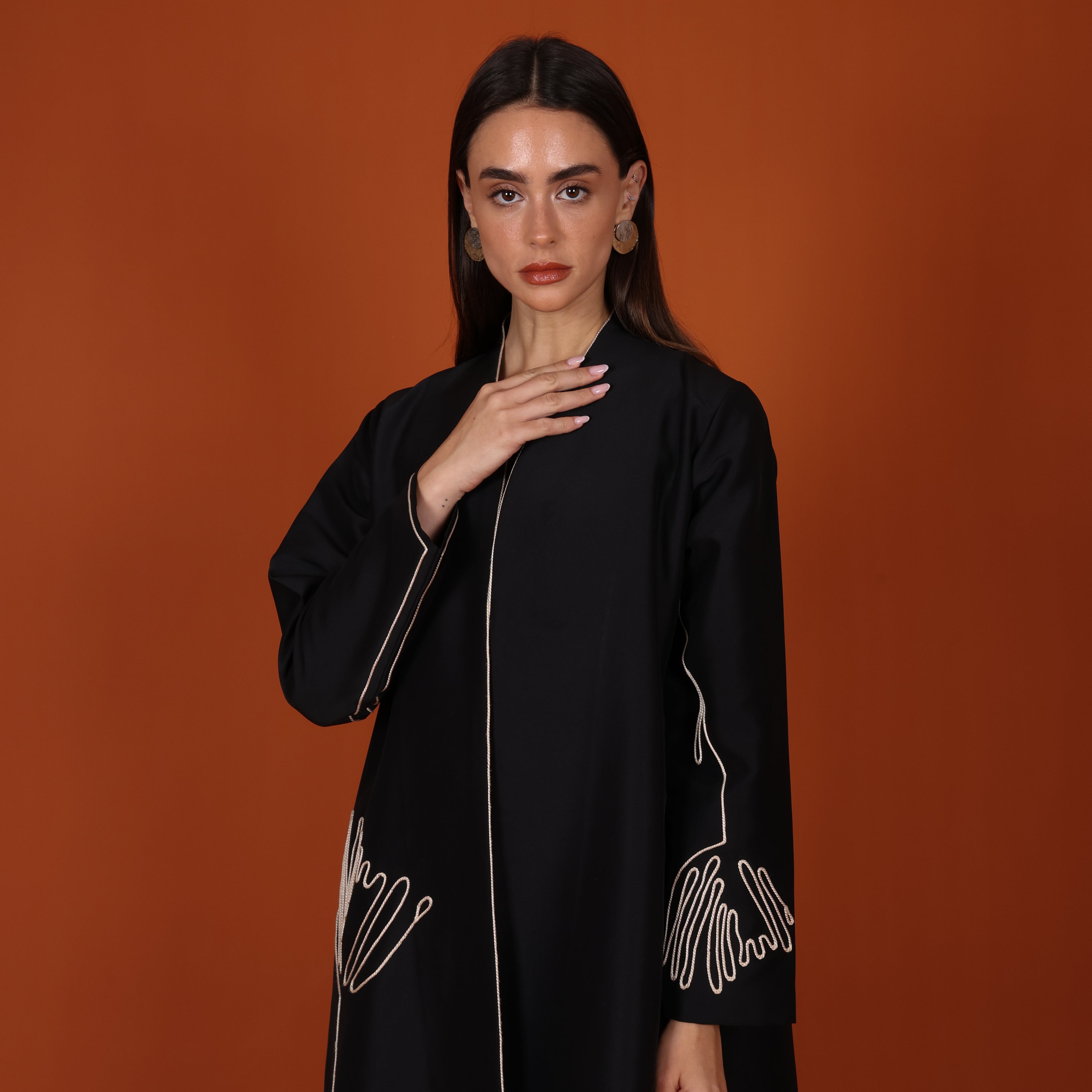 Signature Abaya- Beige