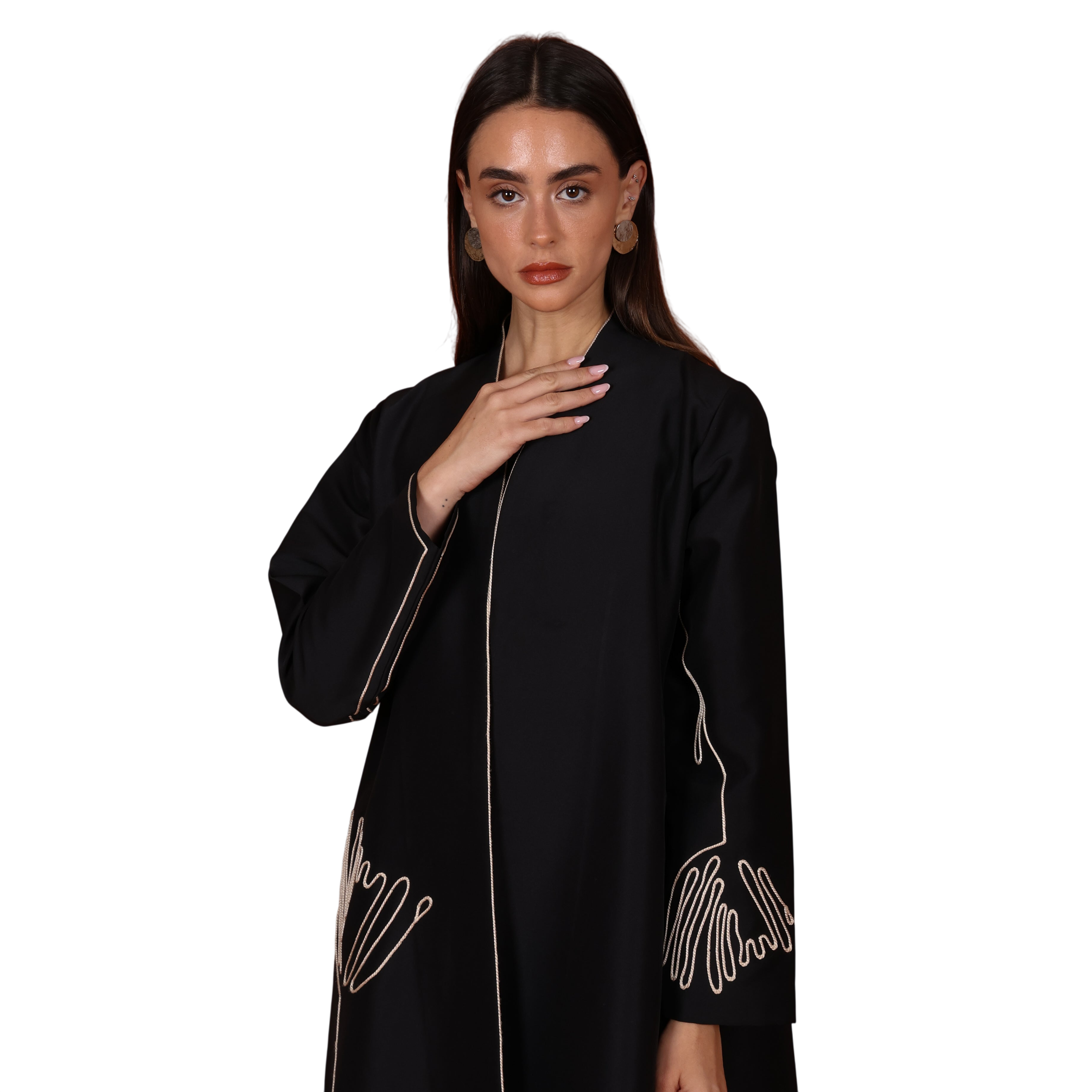 Signature Abaya- Beige