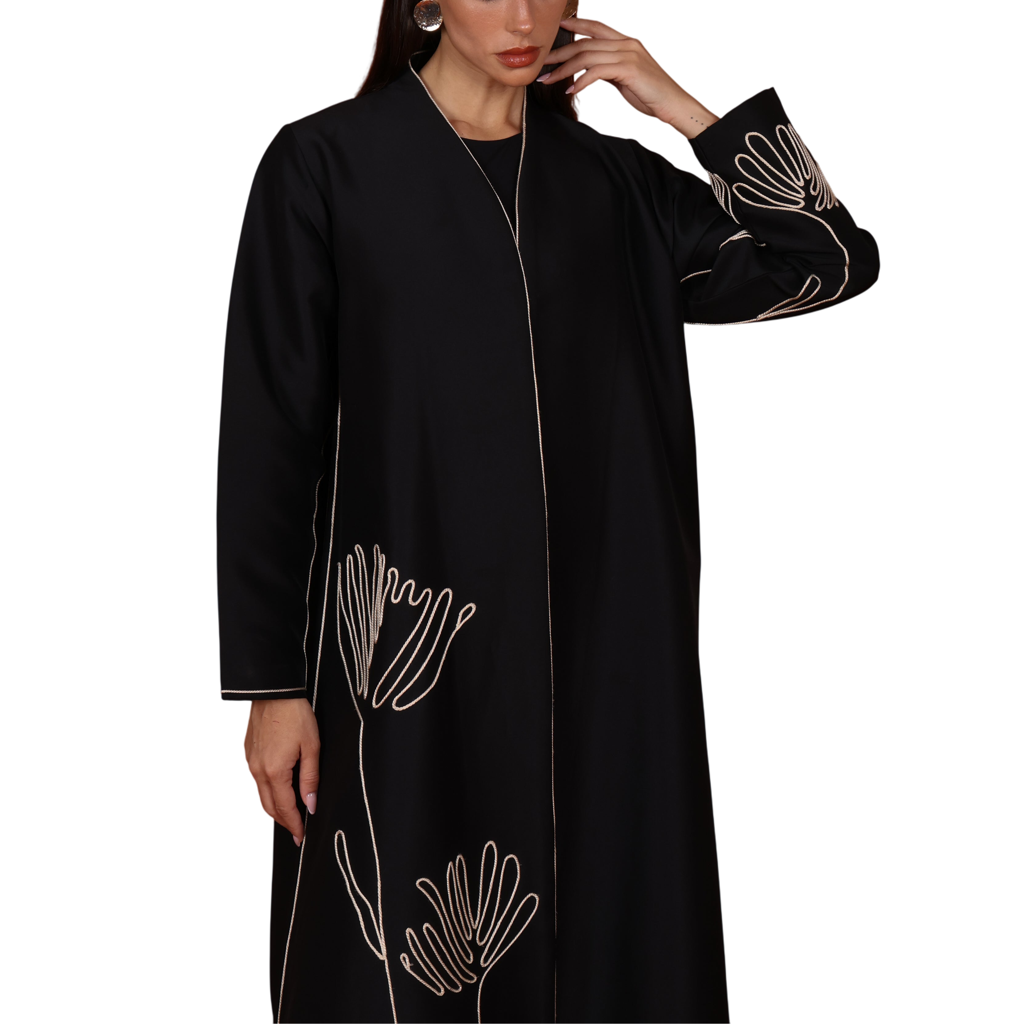 Signature Abaya- Beige