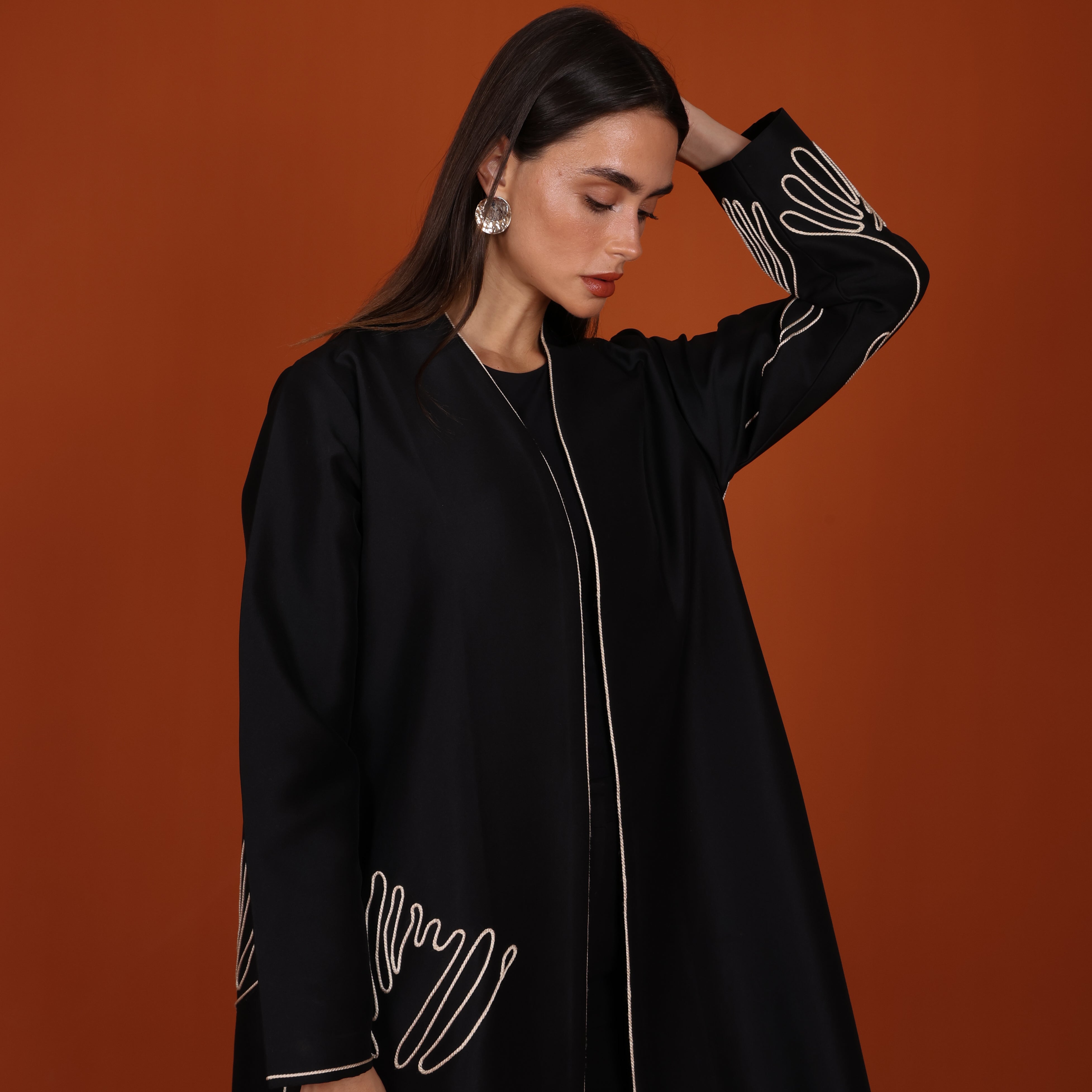 Signature Abaya- Beige