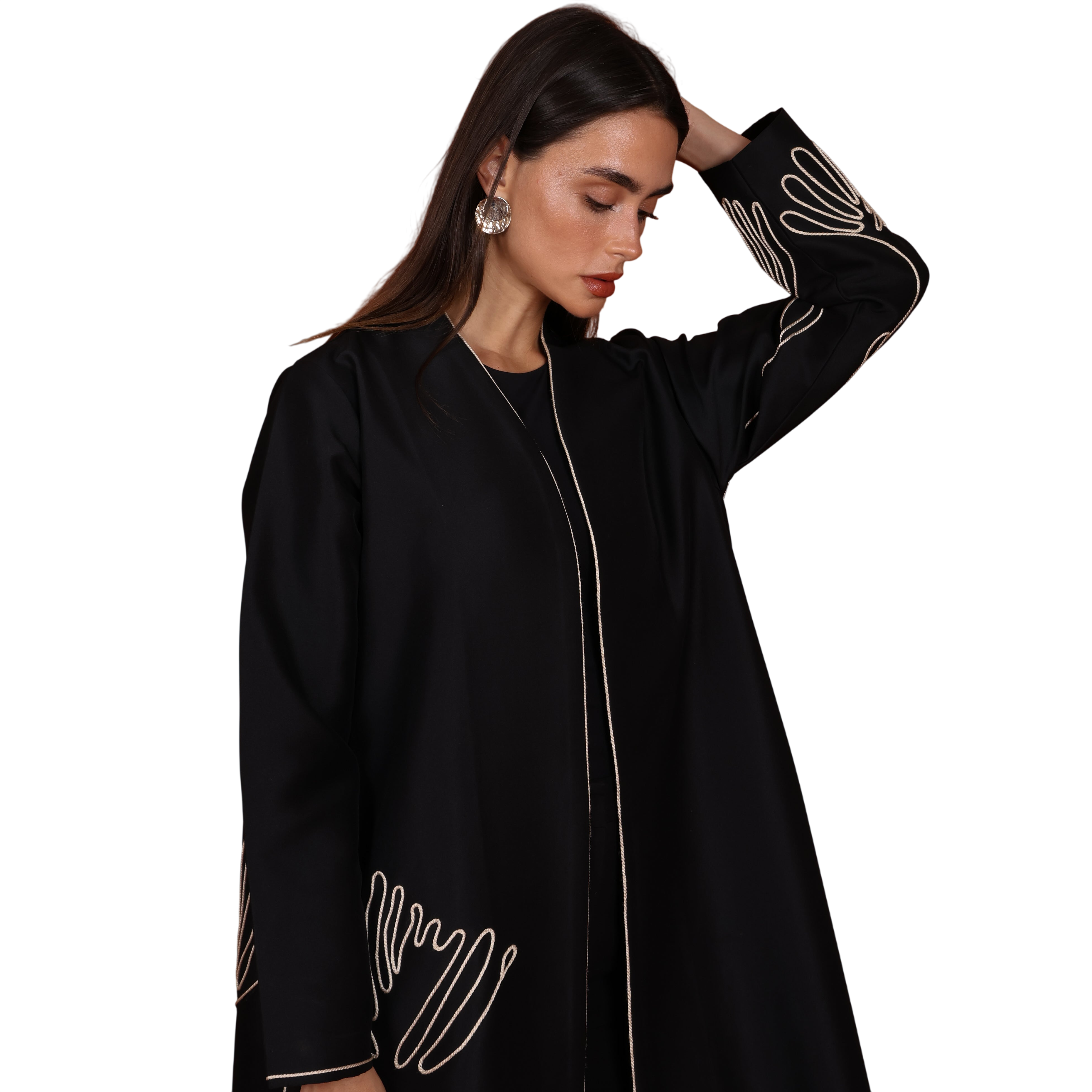 Signature Abaya- Beige