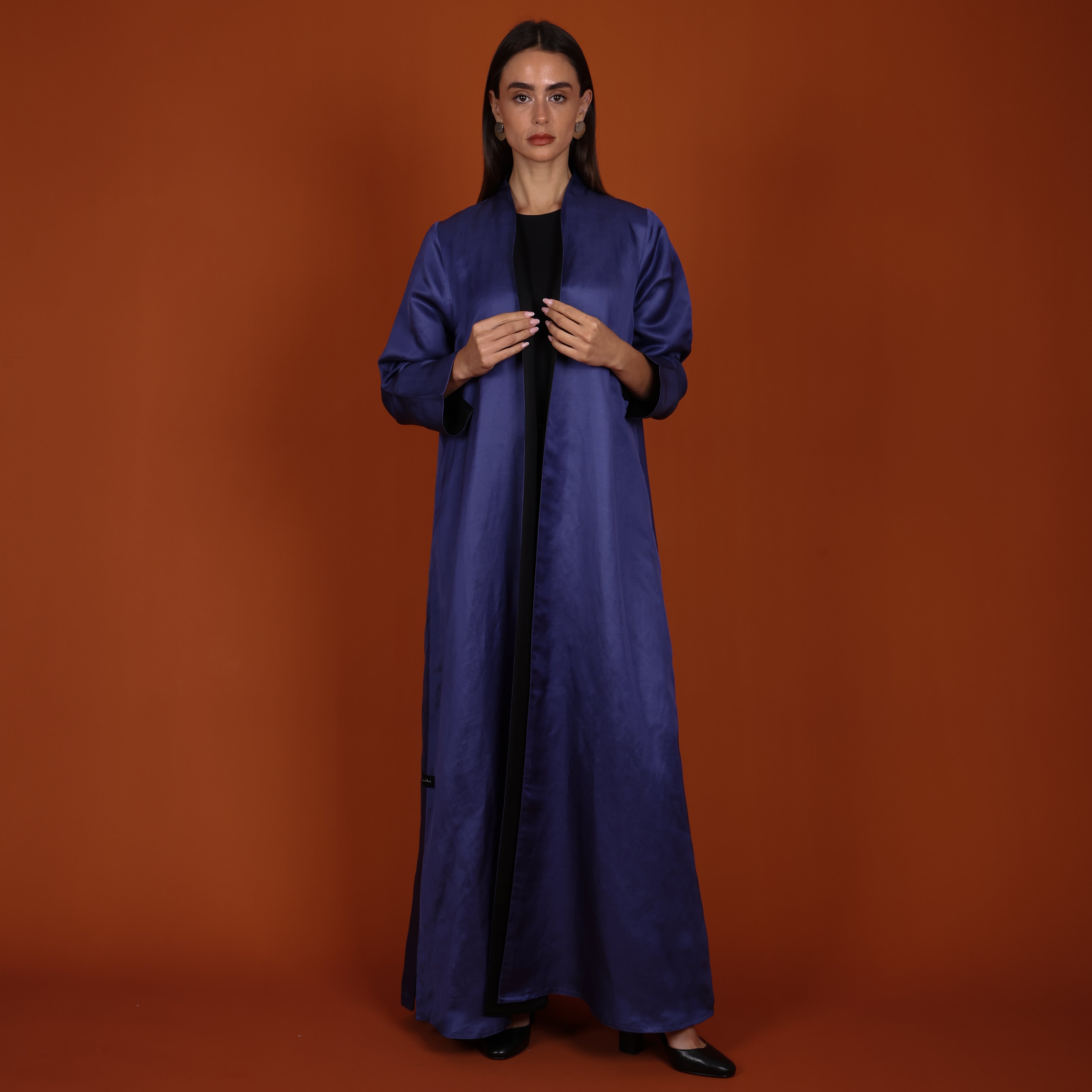 Double-Face SILK - BLUE/BLACK