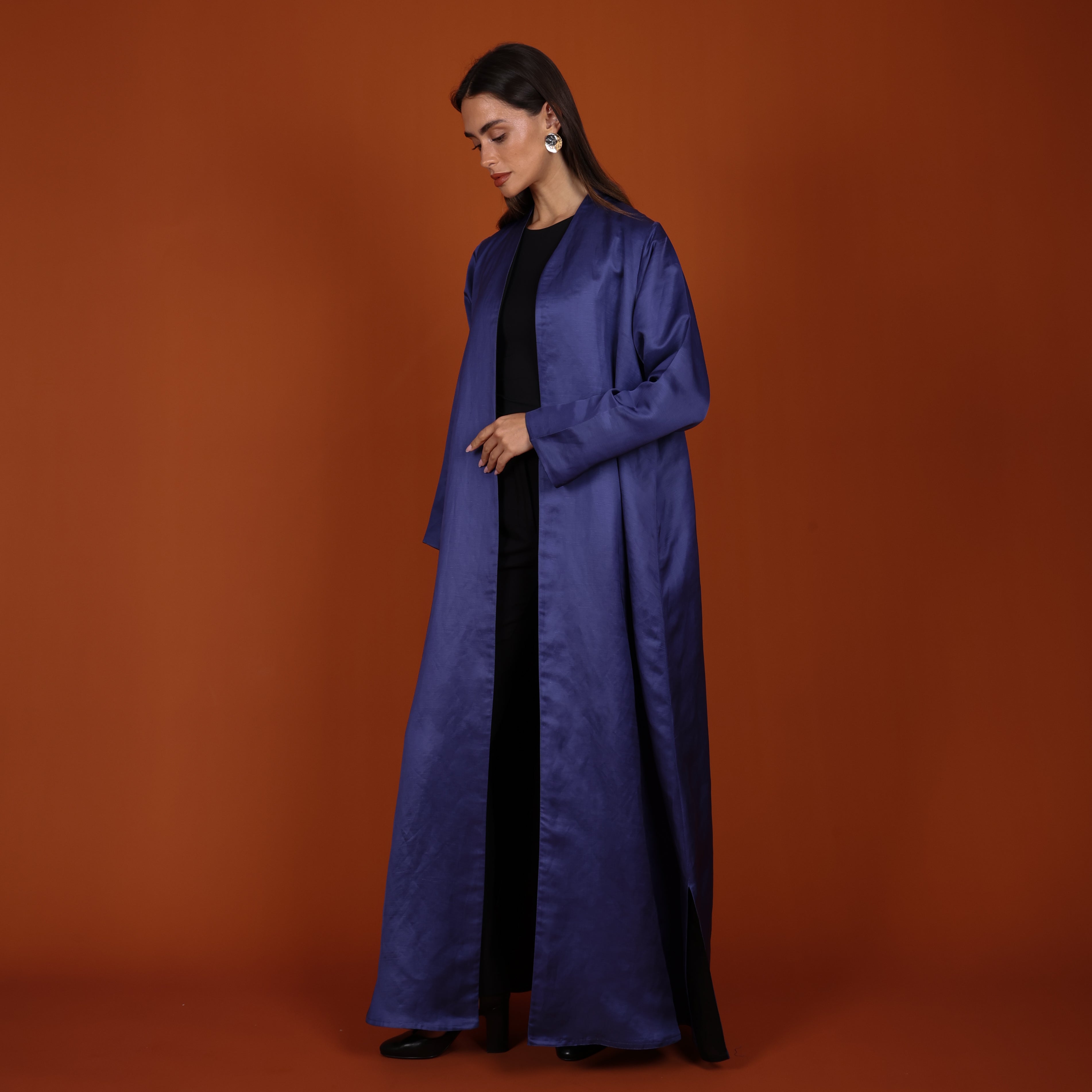 Double-Face SILK - BLUE/BLACK