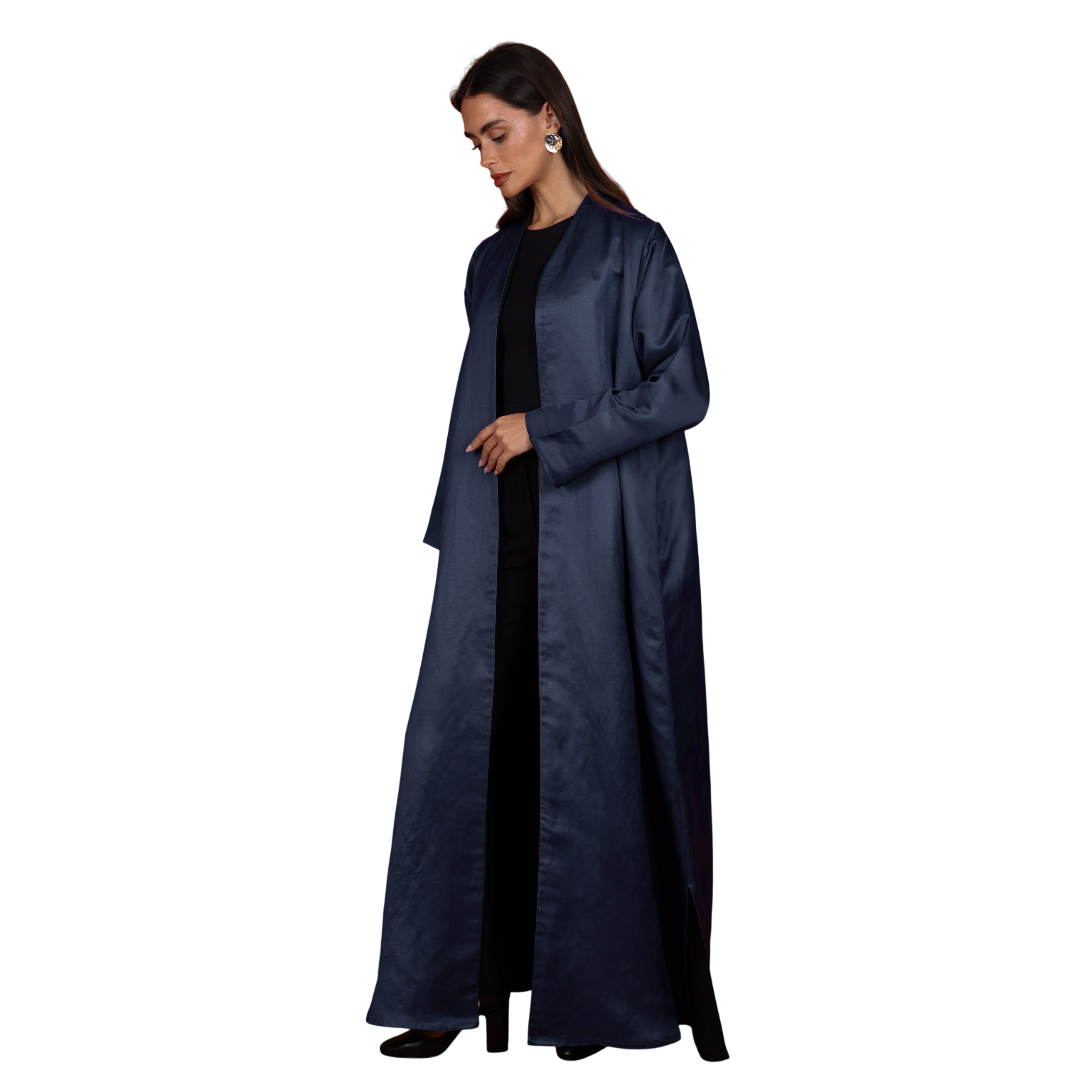 Double-Face SILK - Navy/BLACK
