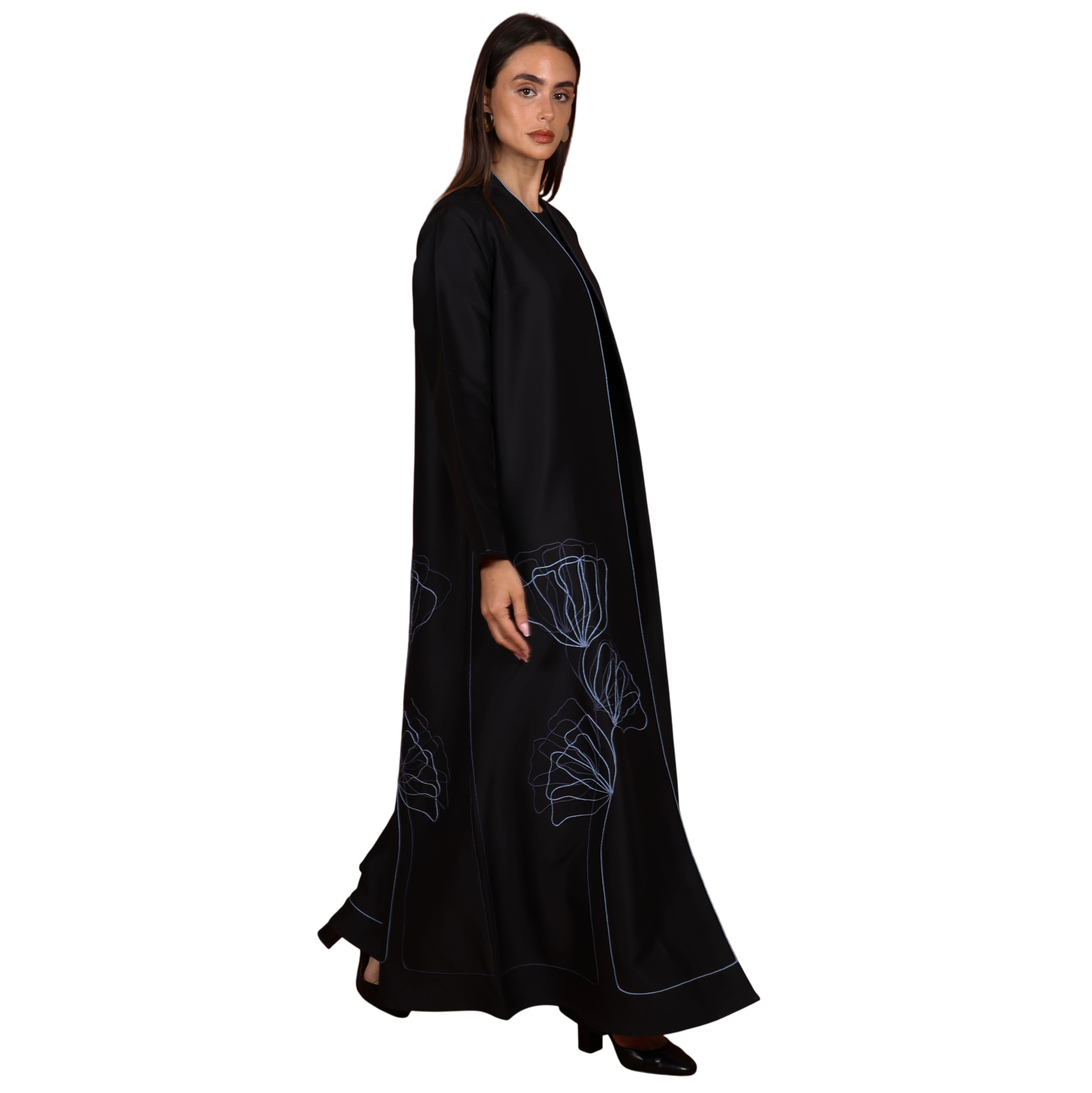 Signature Abaya- Blue