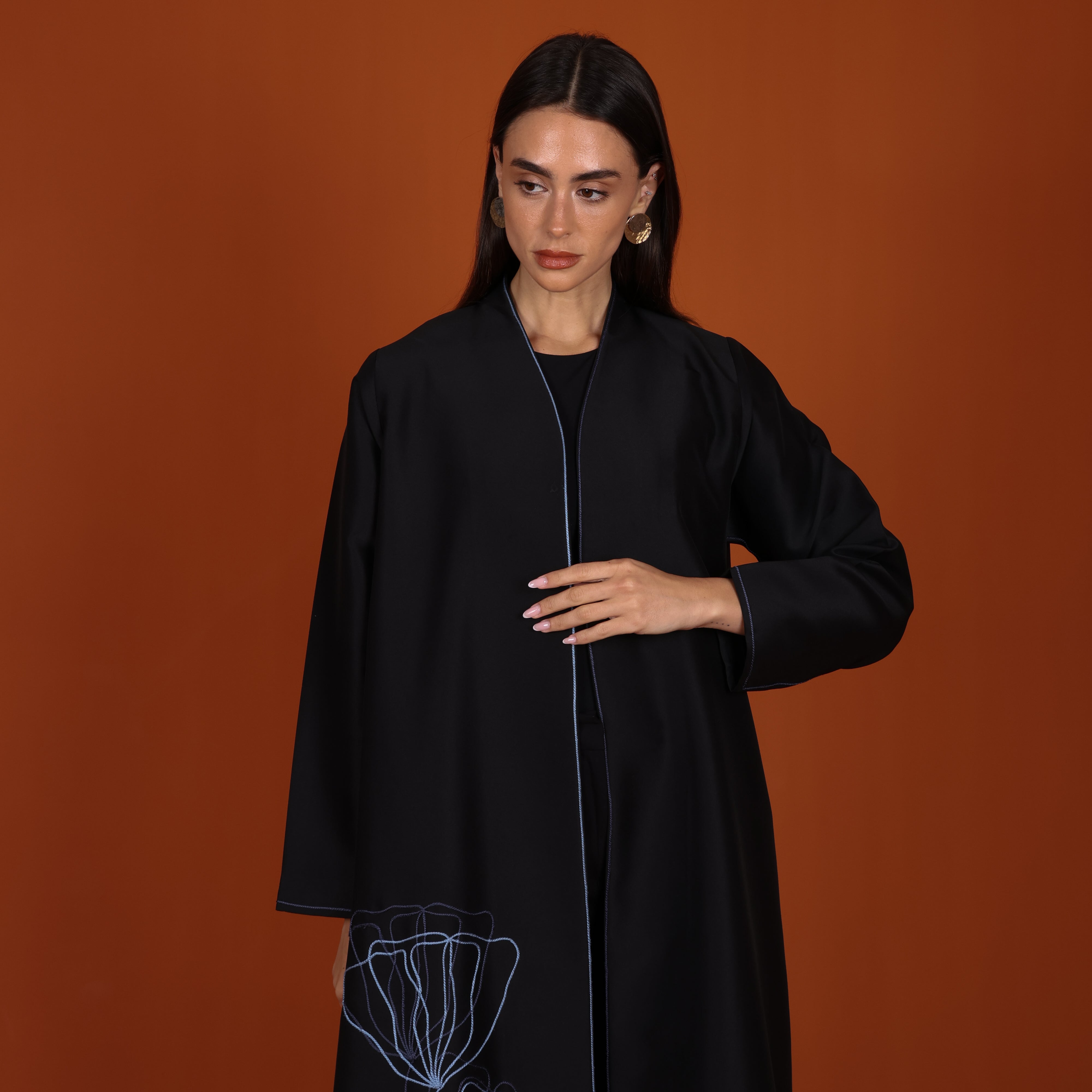 Signature Abaya- Blue