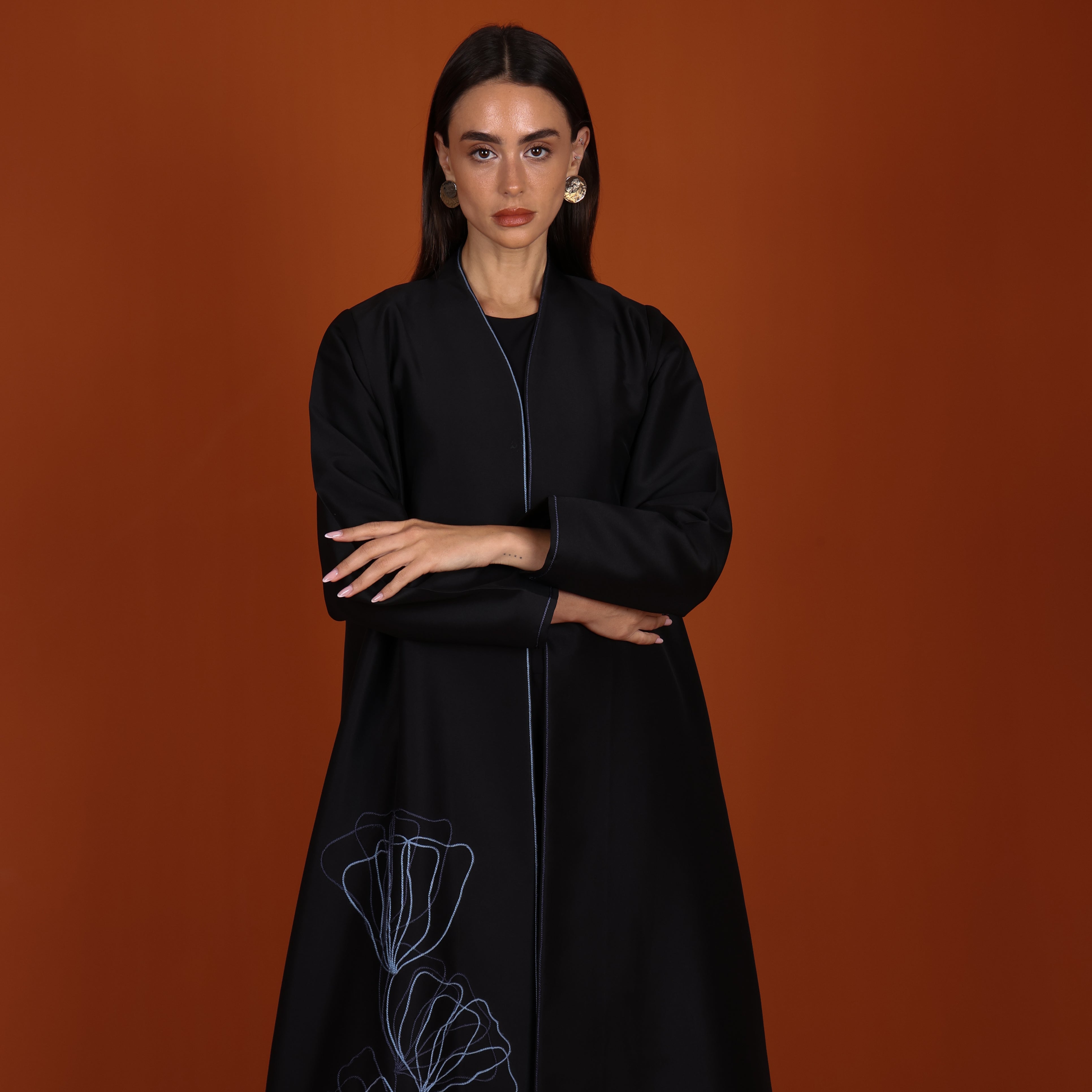Signature Abaya- Blue
