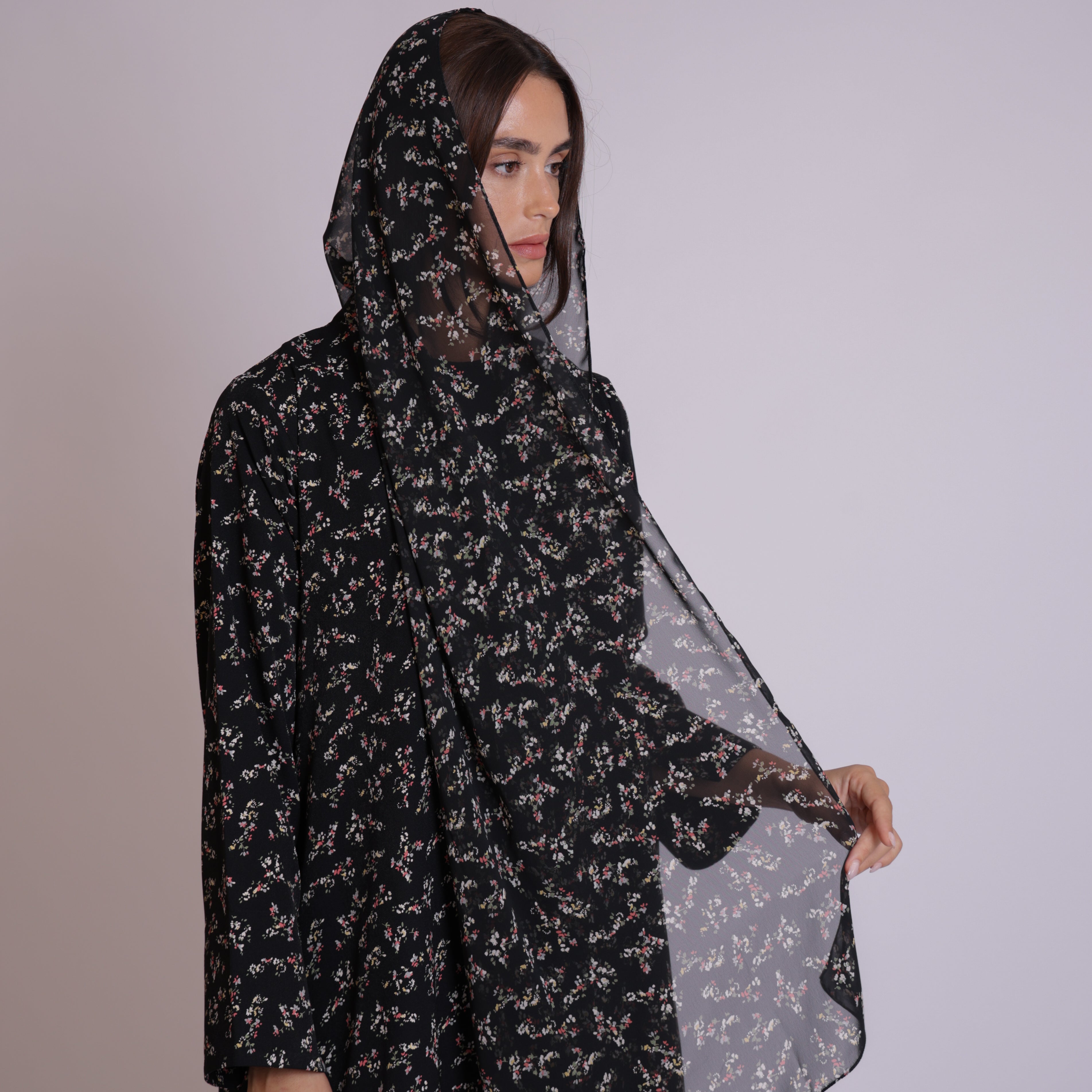 flowers Print - Crepe