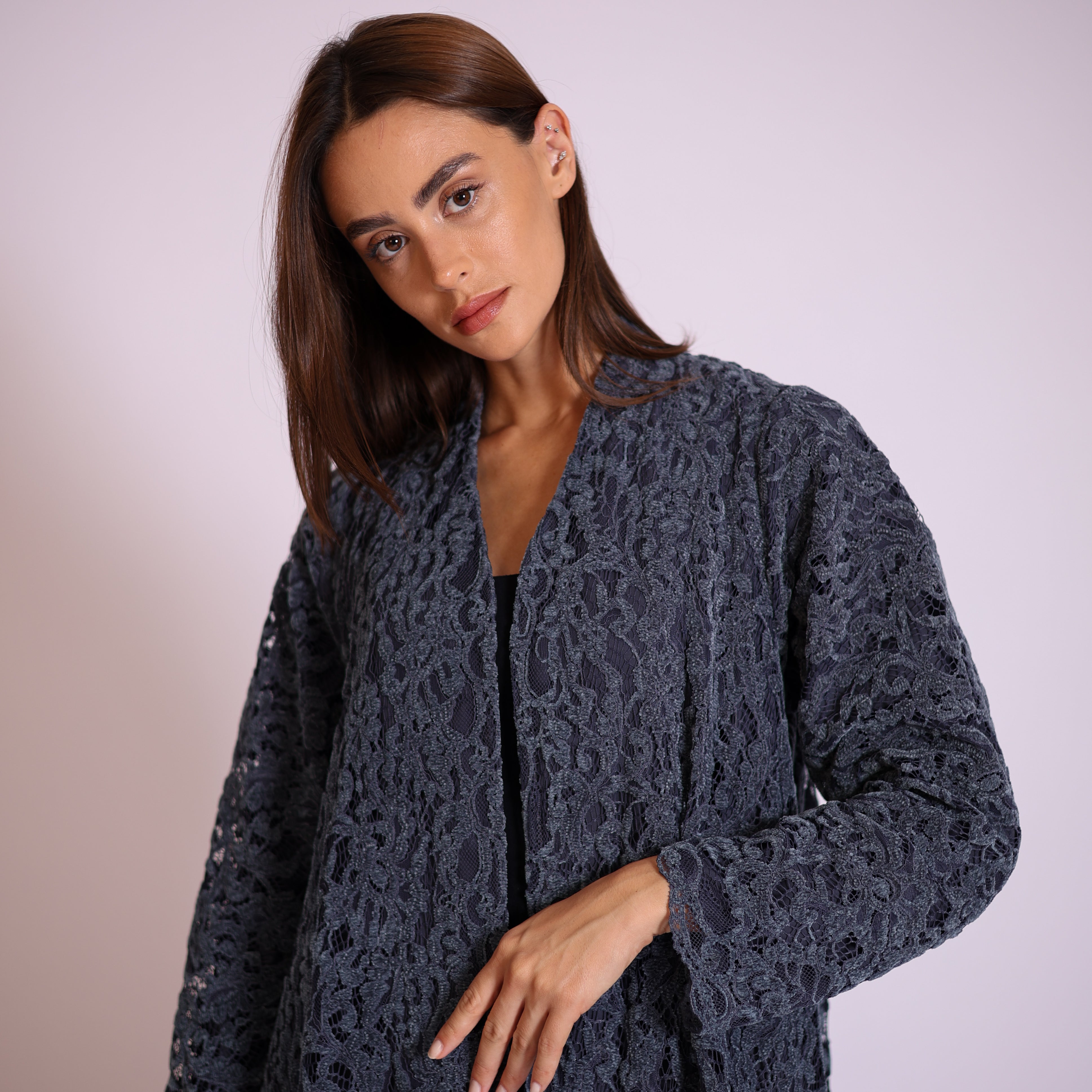 Velvet Lace - Light Blue