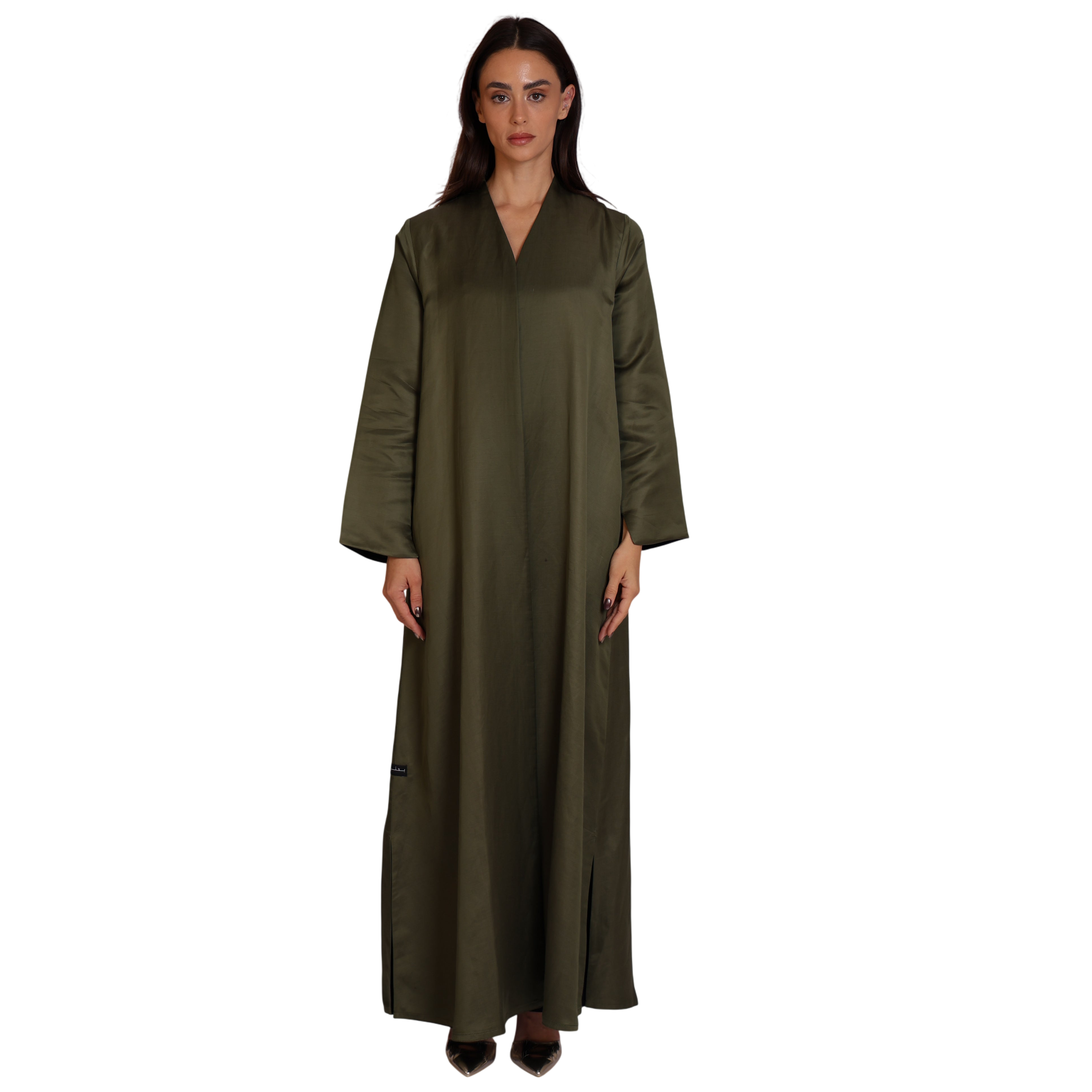 Double-Face SILK - SAGE/BLACK