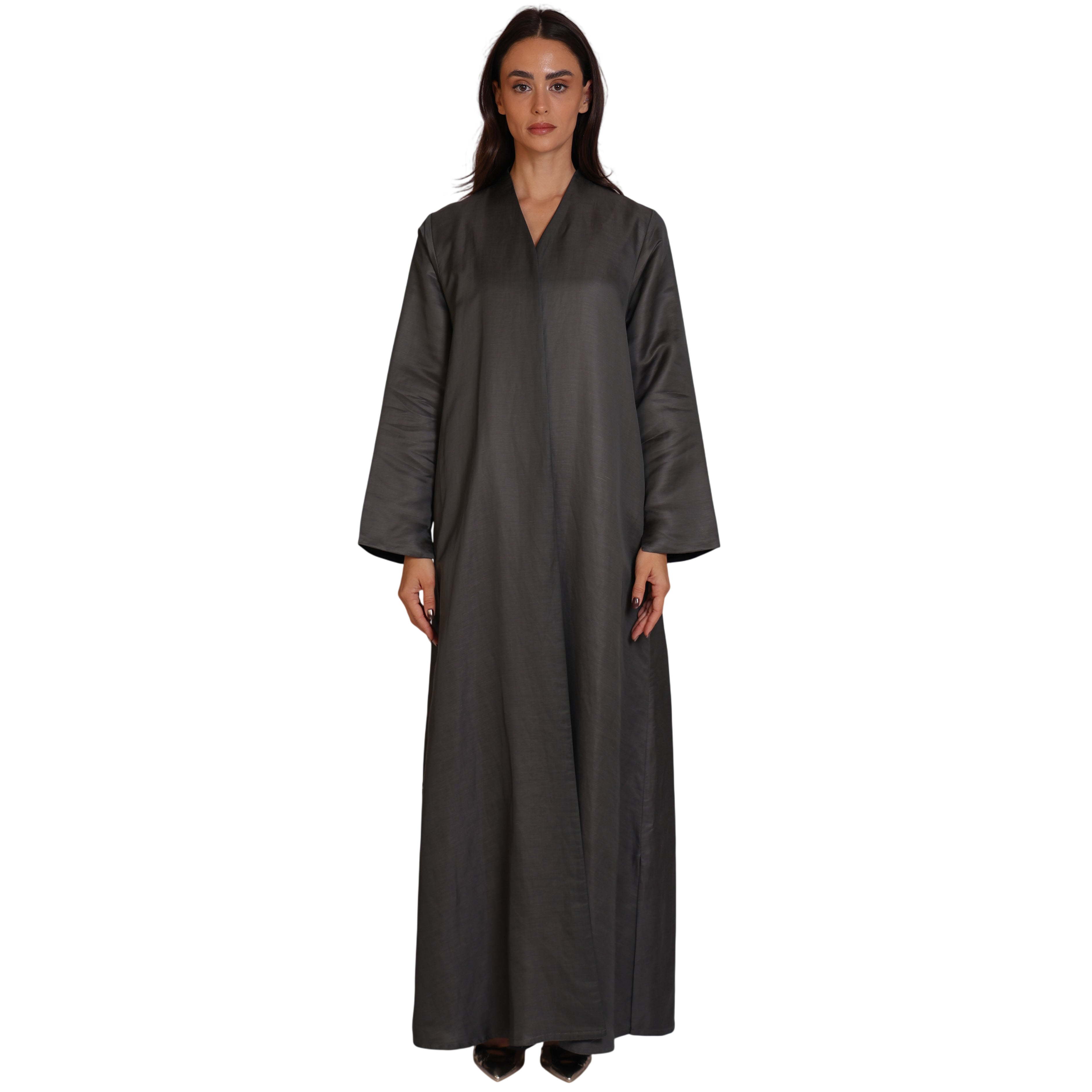 Double-Face SILK - GRAY/BLACK