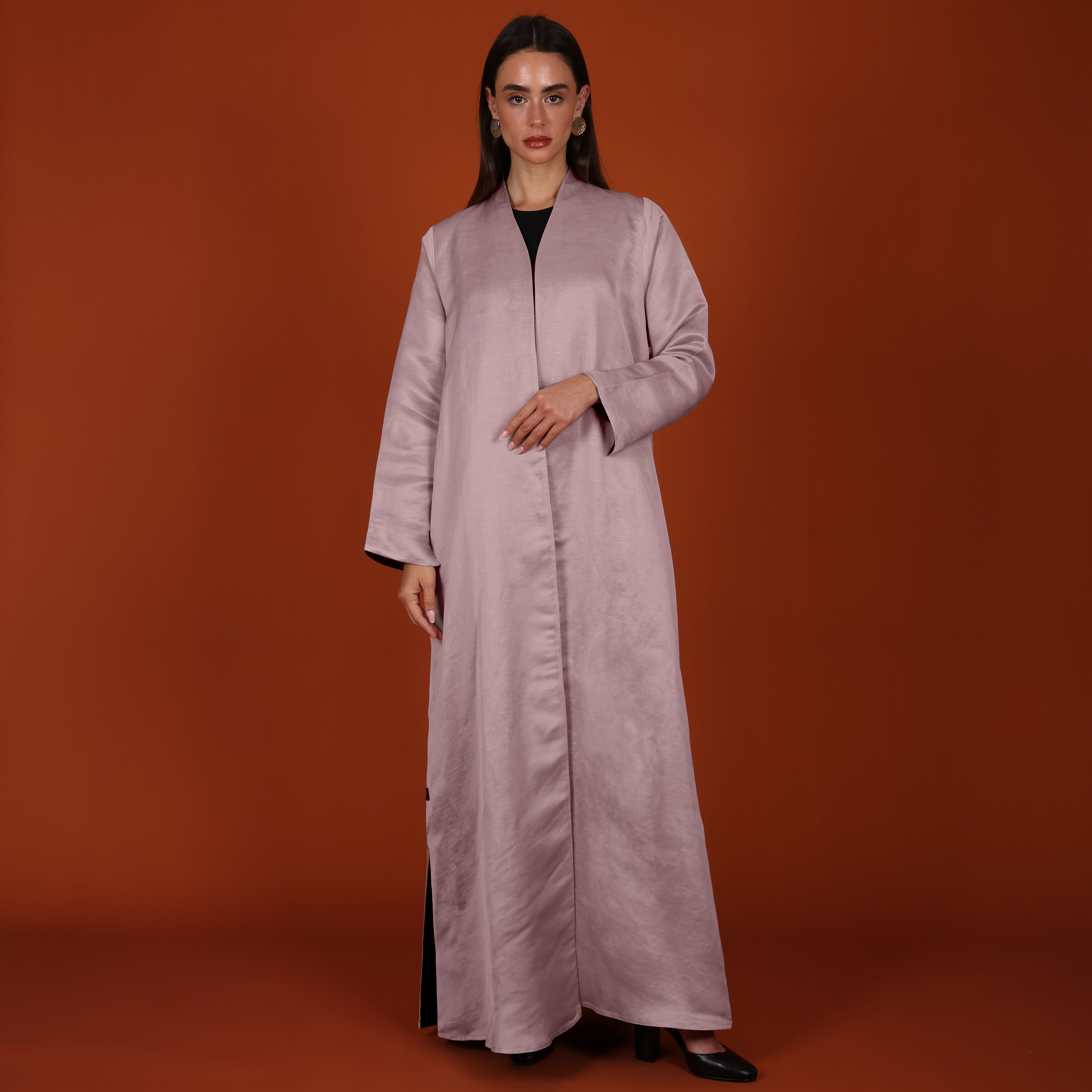 Double-Face SILK - PINK/BLACK